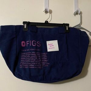 Used FIGS canvas bag